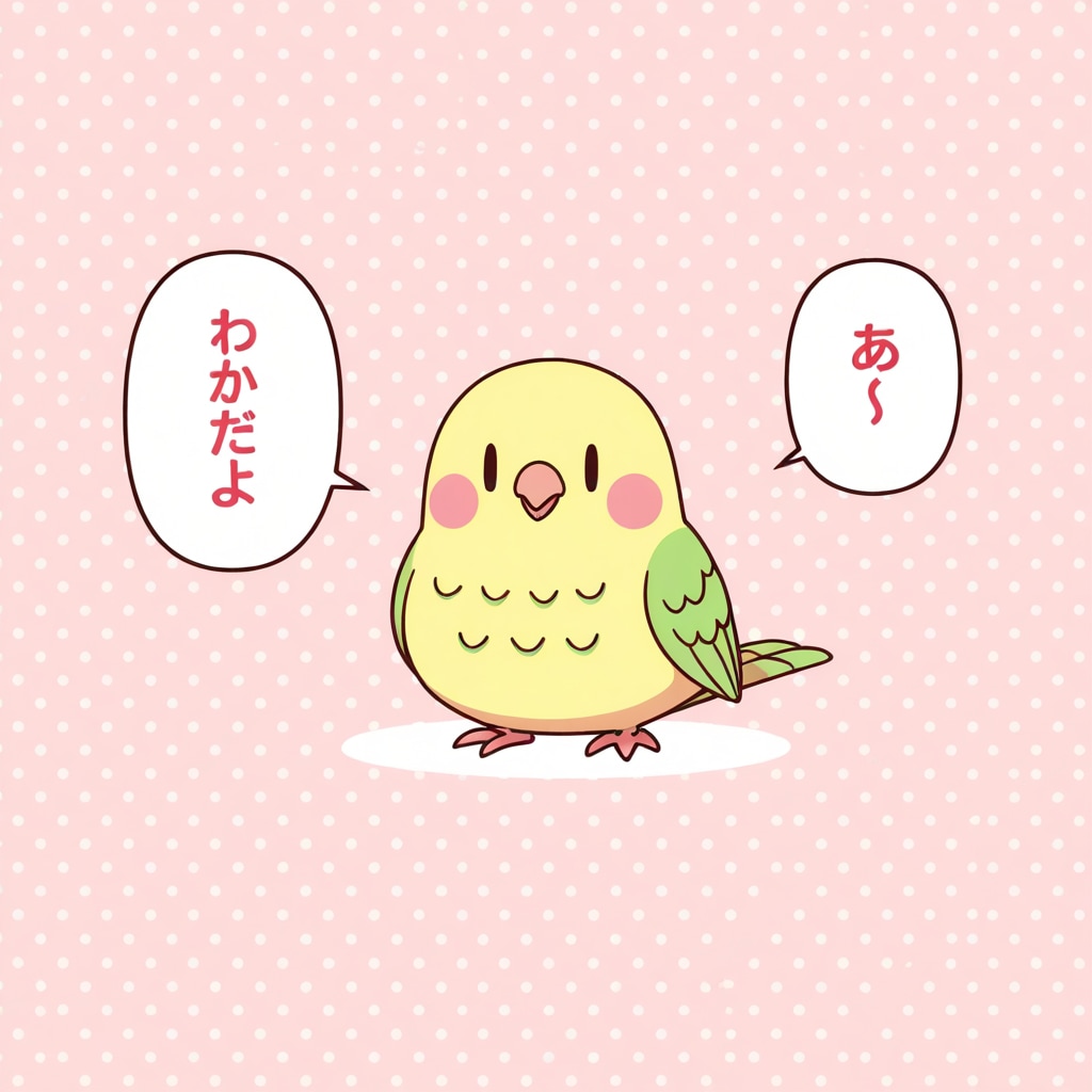 気まぐれインコ
