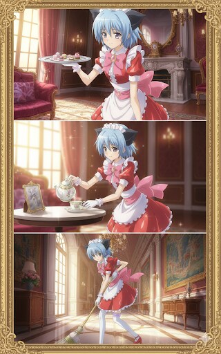 ハヤテのごとく　綾崎ハヤテ　女装 | の人気AIイラスト・グラビア