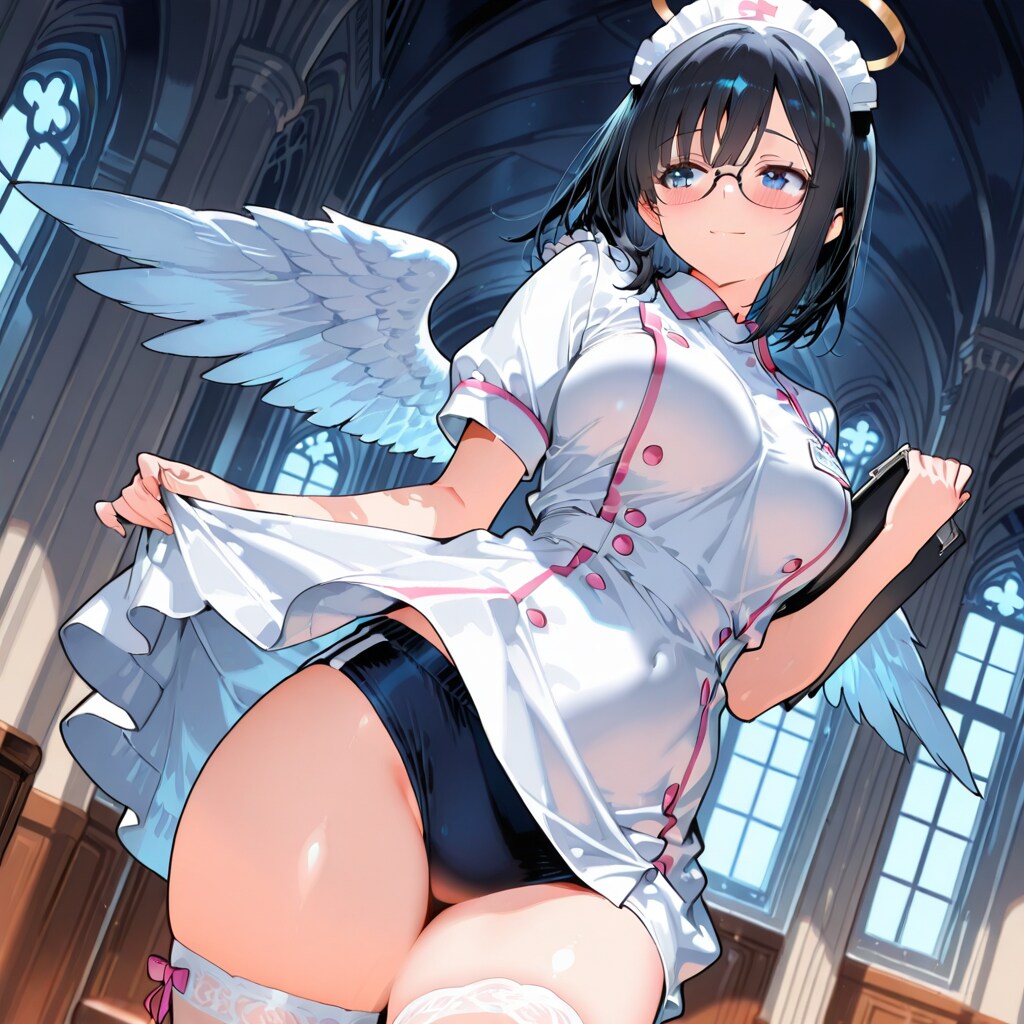 安心してください、履いてますよ！