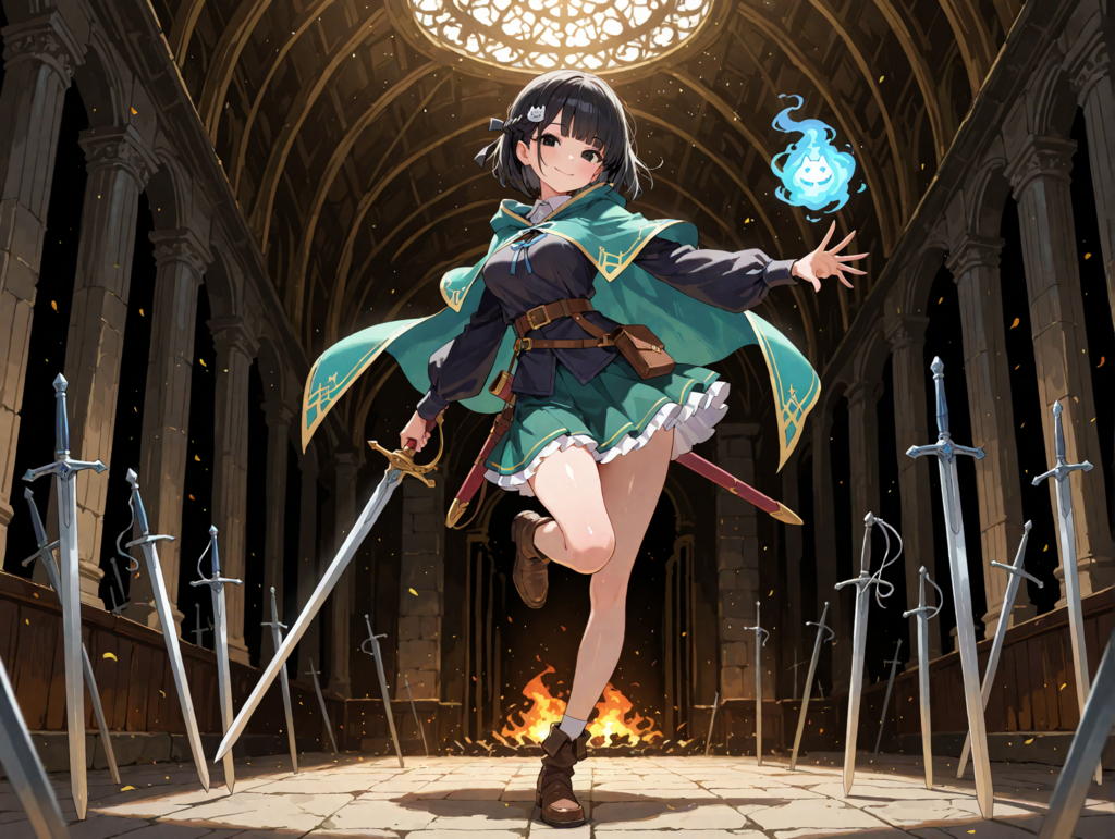 魔法剣士の凜猫ちゃん