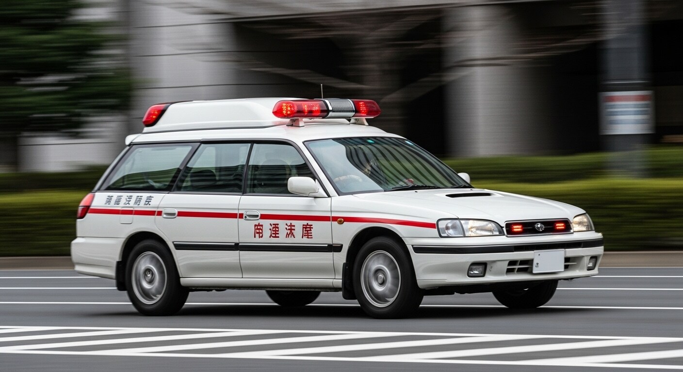 レガシィツーリングワゴン救急車 | の人気AIイラスト・グラビア