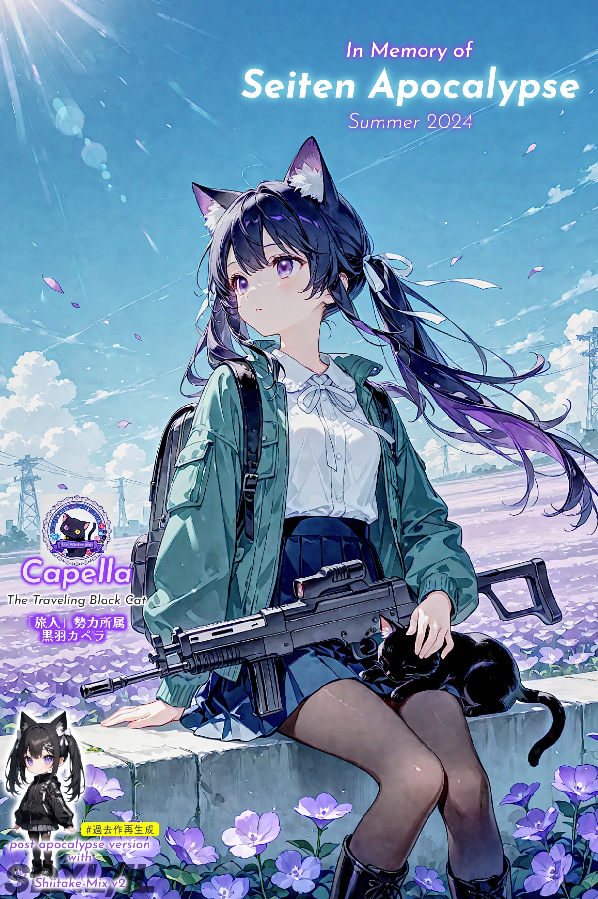 夏底の世界のカペラ 【過去作再生成】 | の人気AIイラスト・グラビア