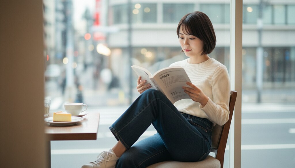 息抜きのカフェ勉