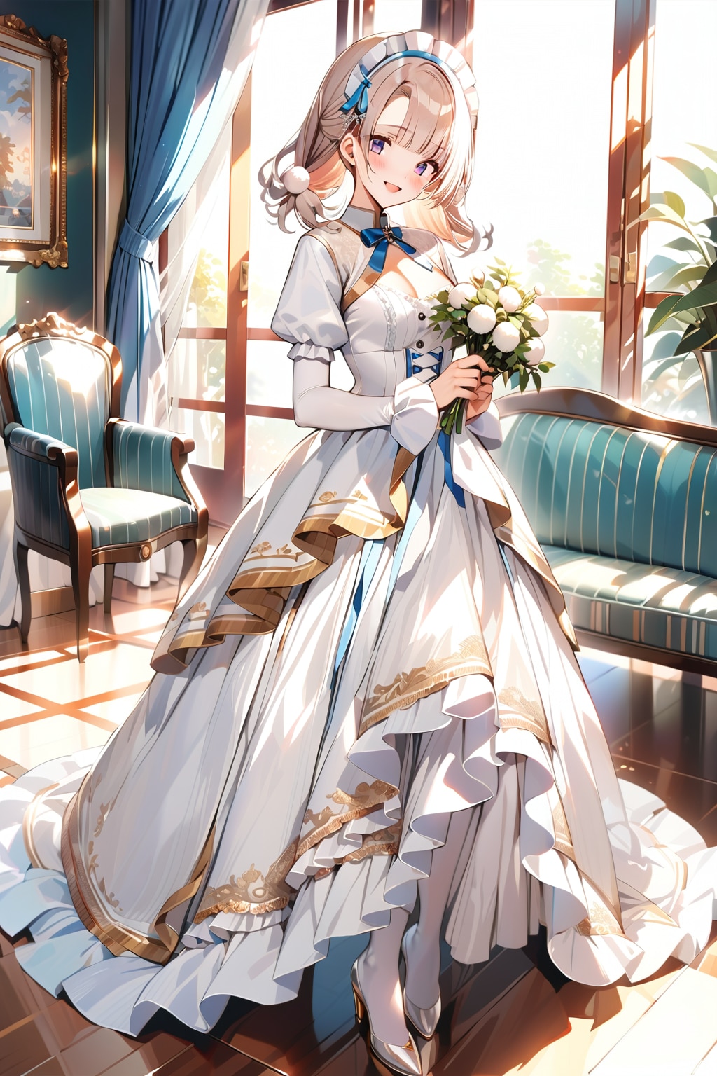 Shigure Ui wedding dress, Vega test | の人気AIイラスト・グラビア