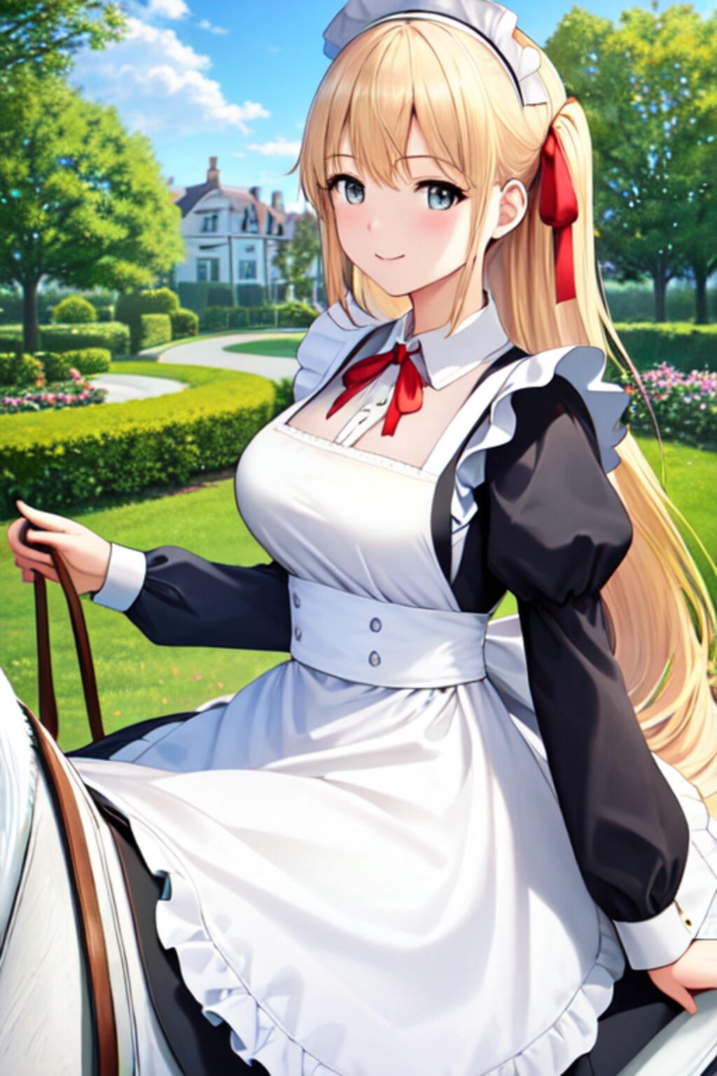 田舎メイドの乗り物事情