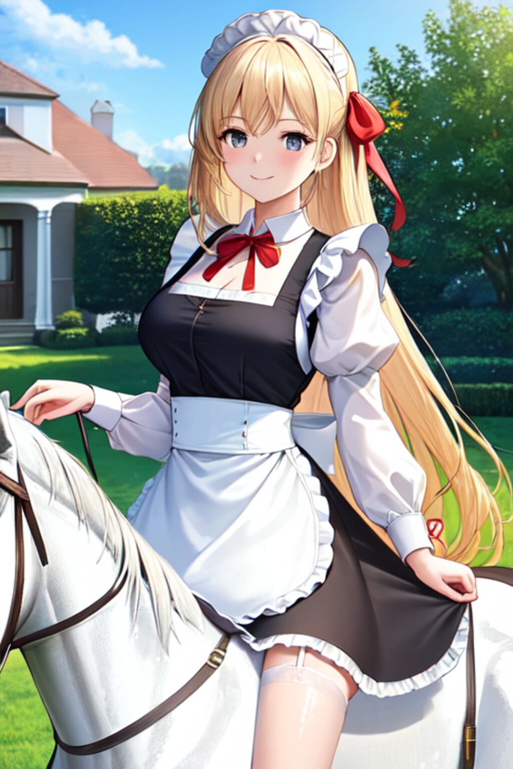 田舎メイドの乗り物事情