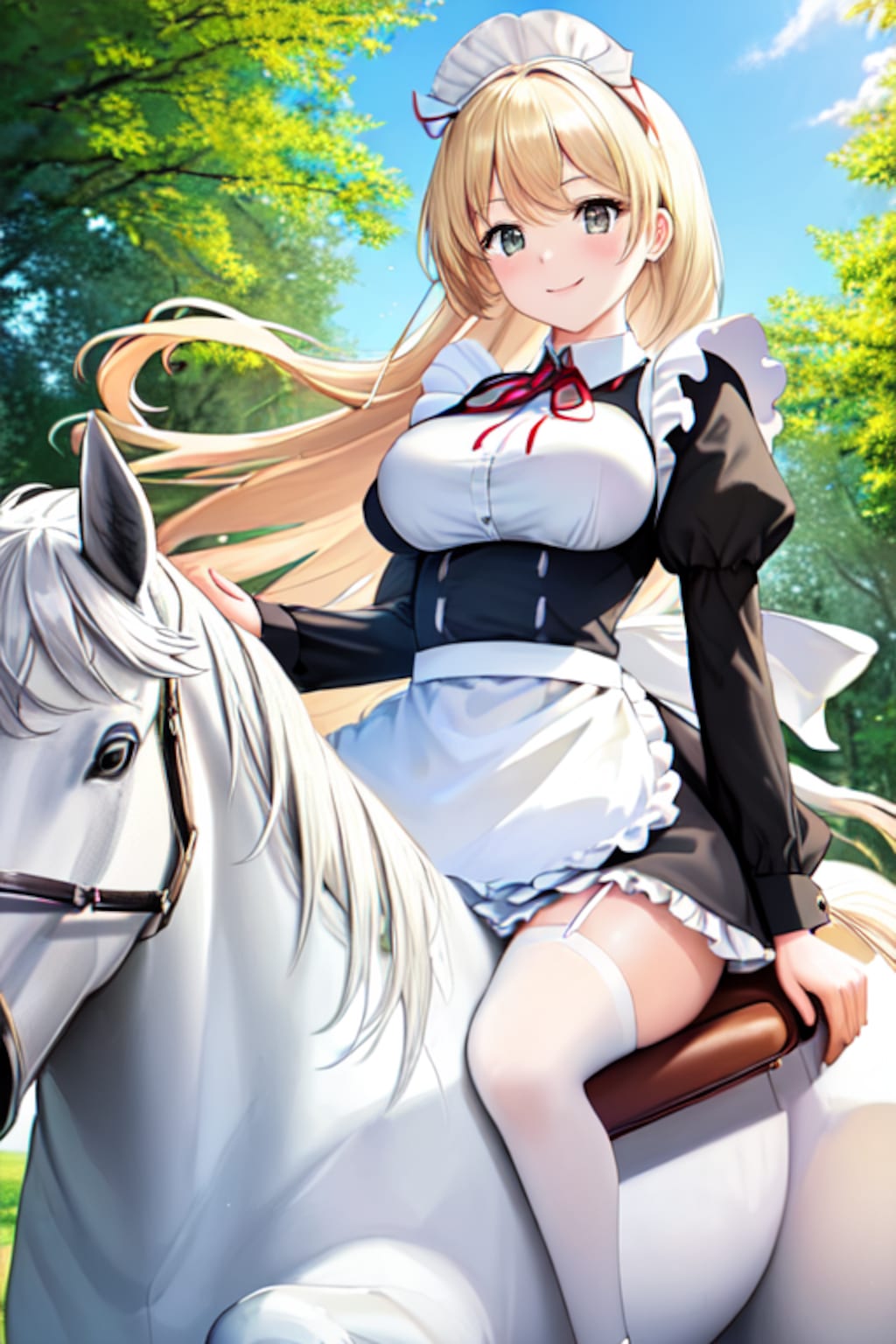 田舎メイドの乗り物事情