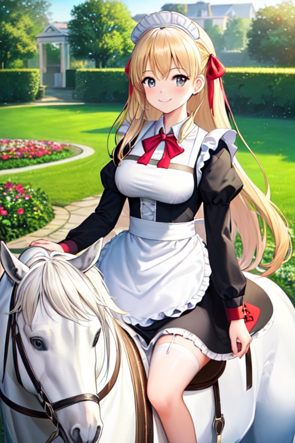 田舎メイドの乗り物事情