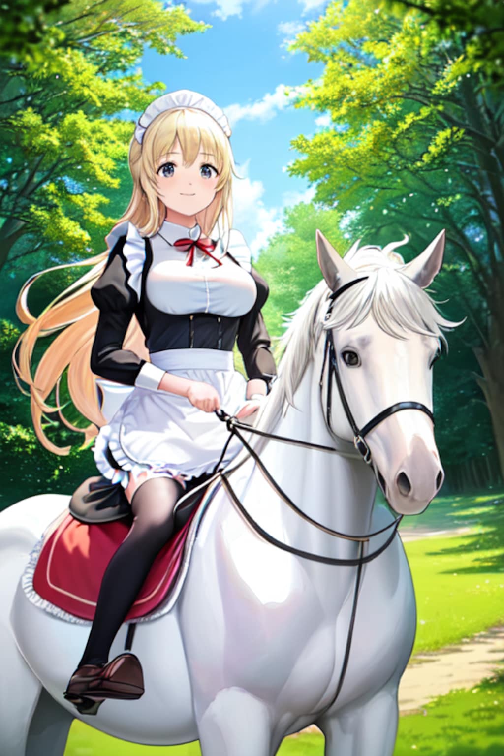 田舎メイドの乗り物事情