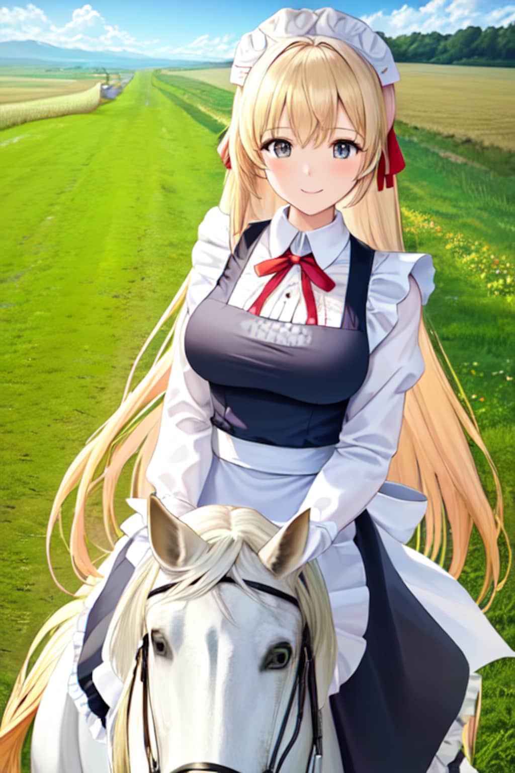 田舎メイドの乗り物事情