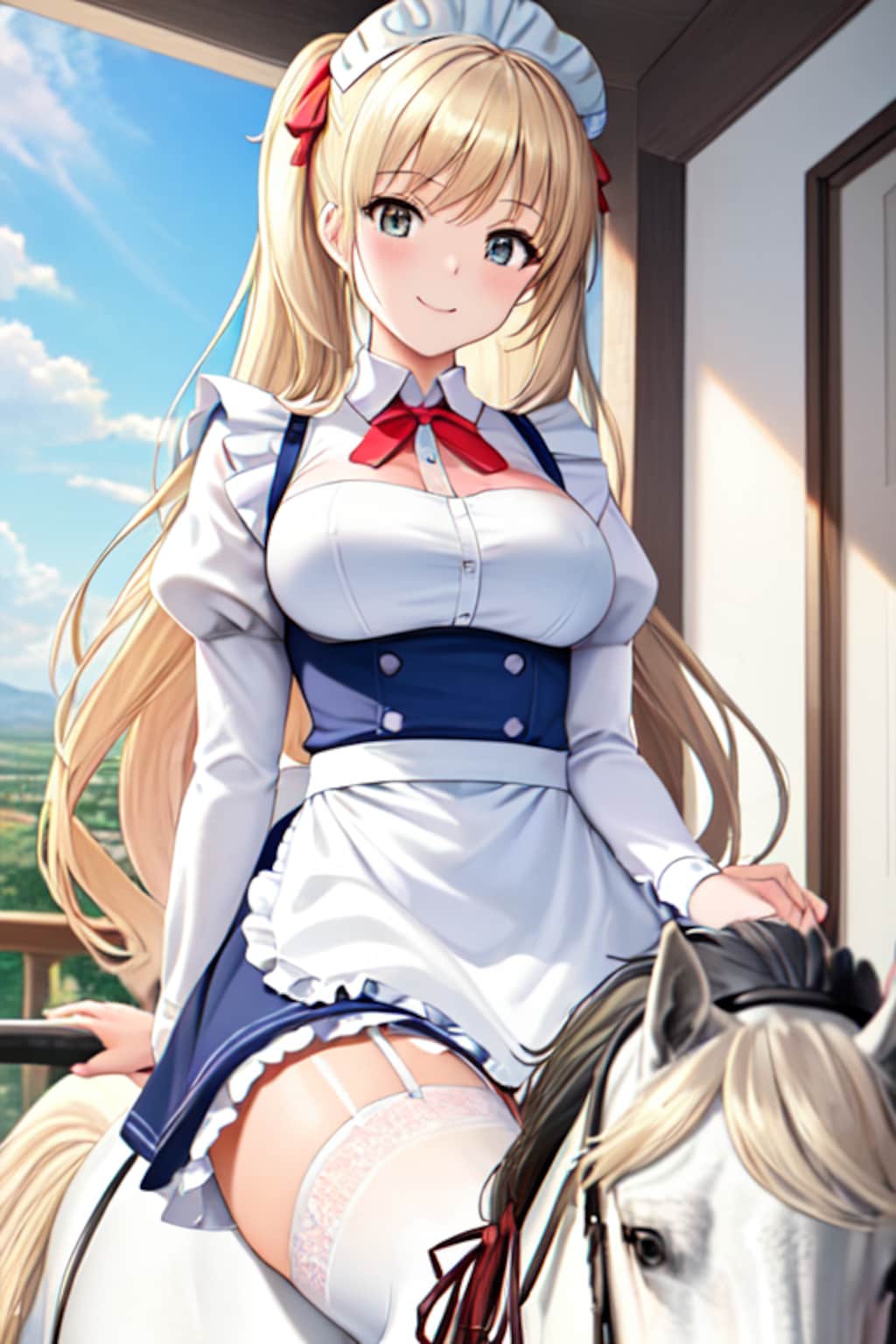 田舎メイドの乗り物事情