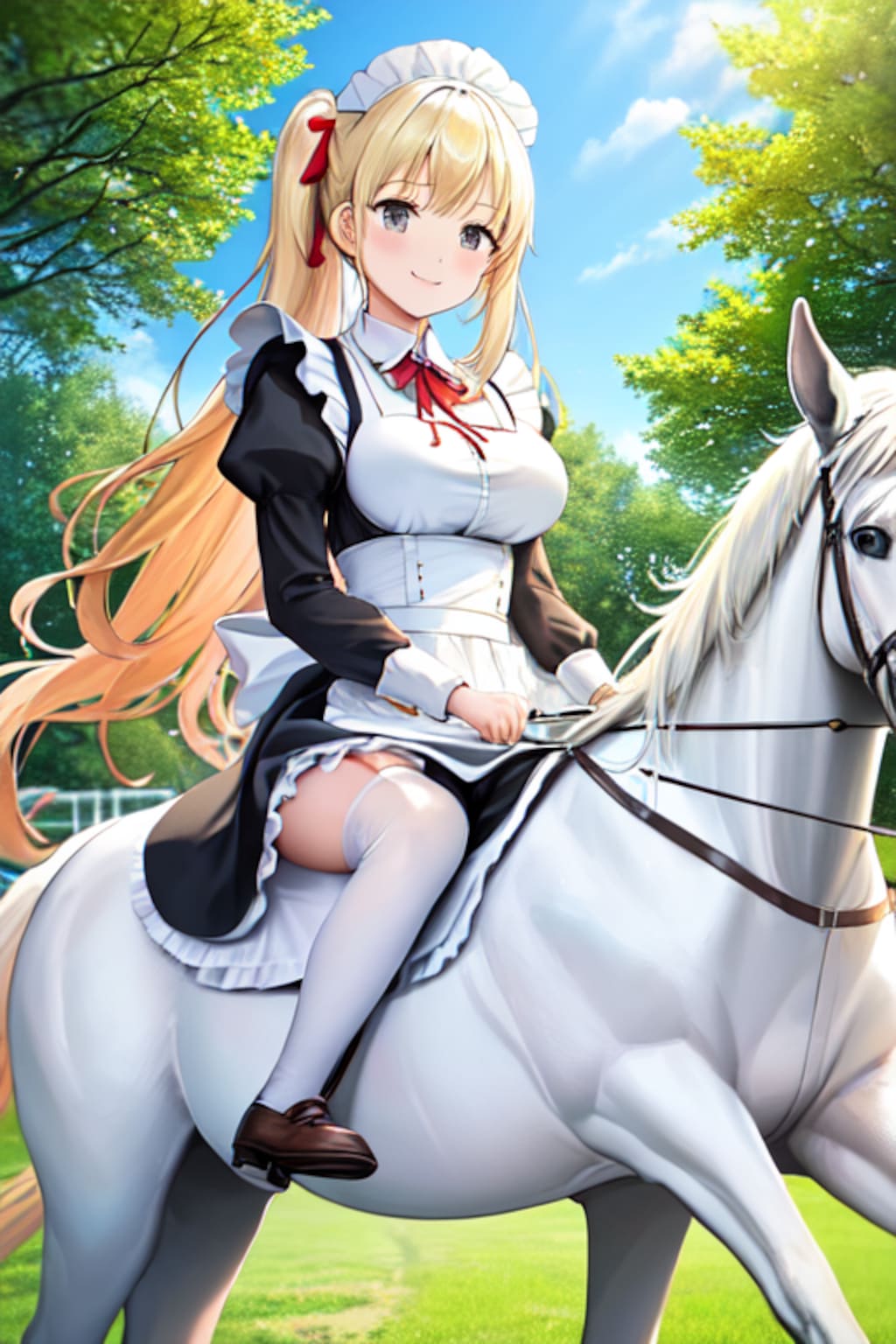 田舎メイドの乗り物事情