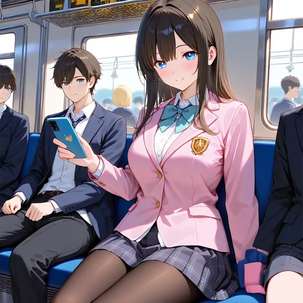 初めての電車通学 | の人気AIイラスト・グラビア