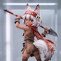 狼耳民族のドクロアクセサリー 11枚目