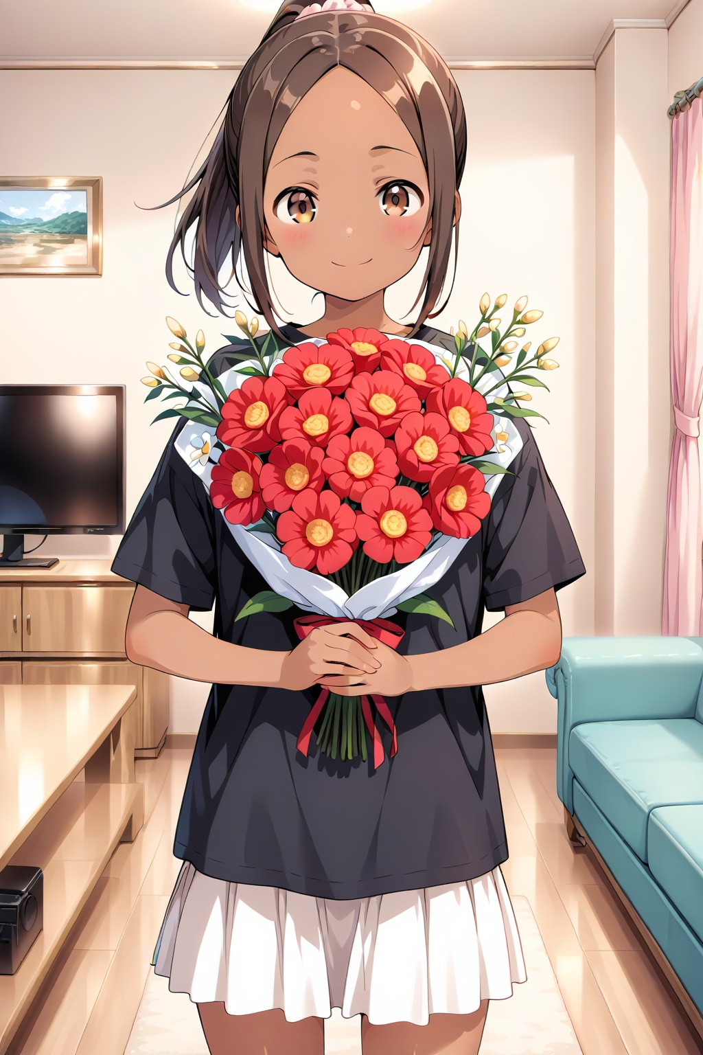 花を贈る