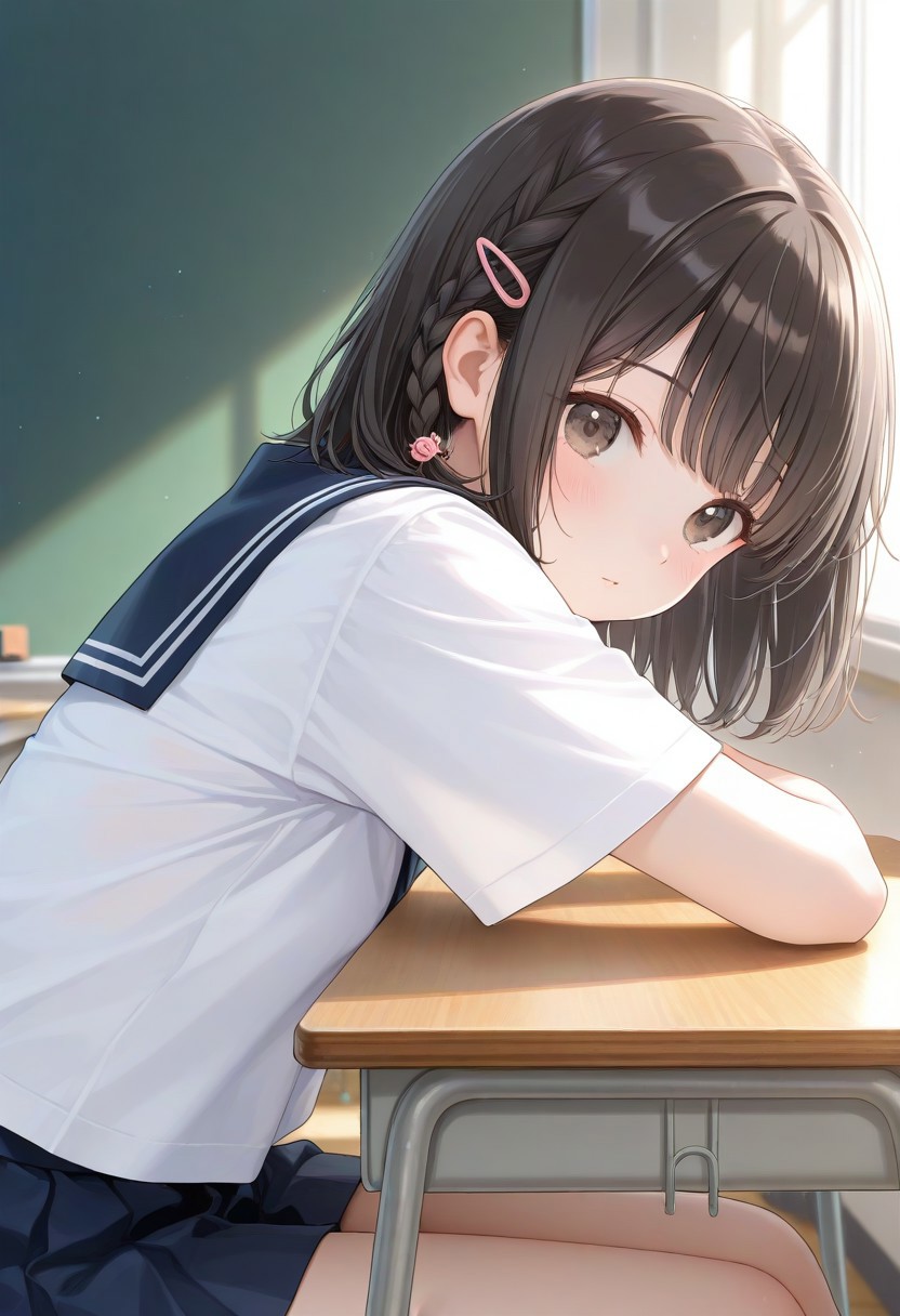 黒髪の美少女(247) | の人気AIイラスト・グラビア