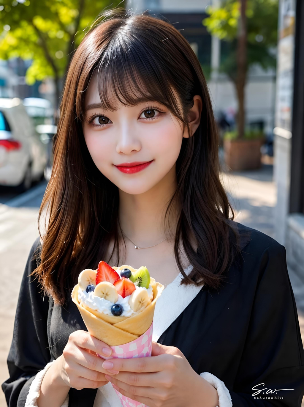 クレープ(あおい)