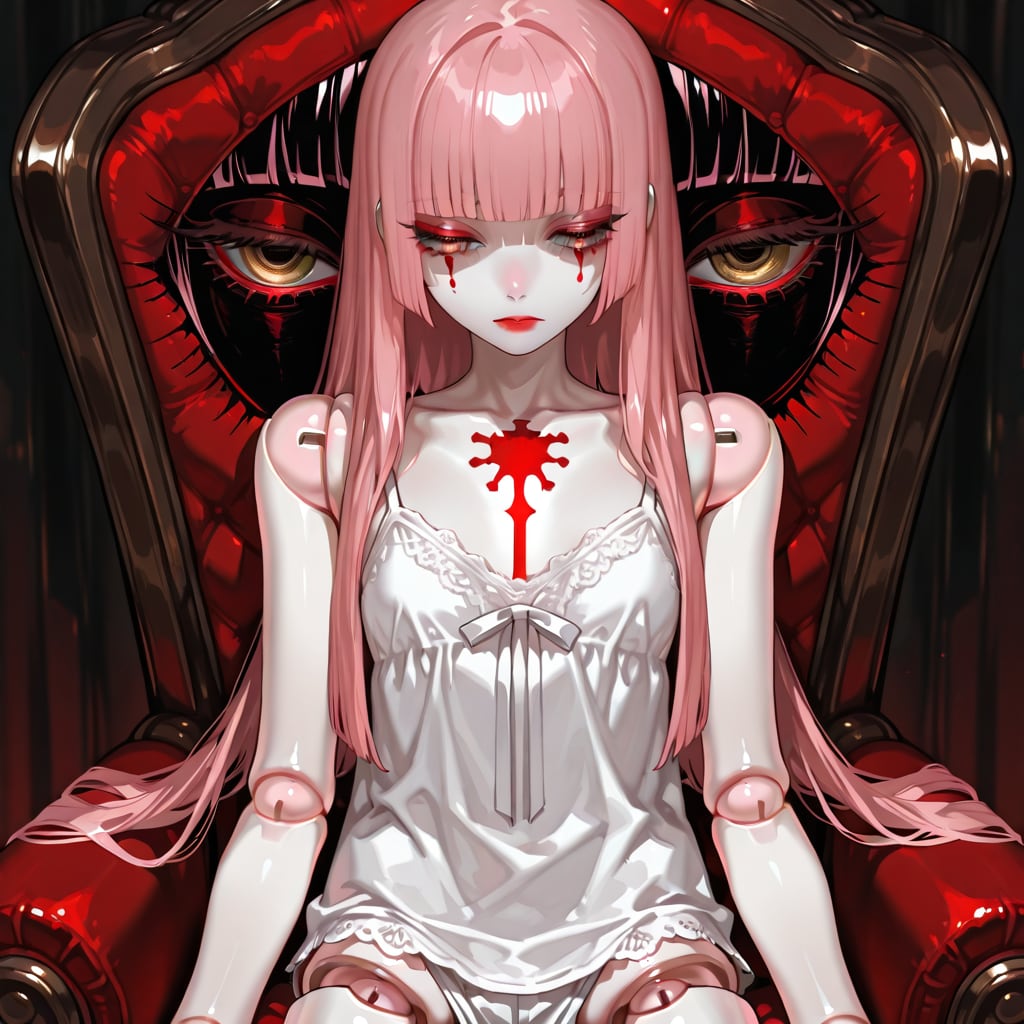 捧げられた少女人形