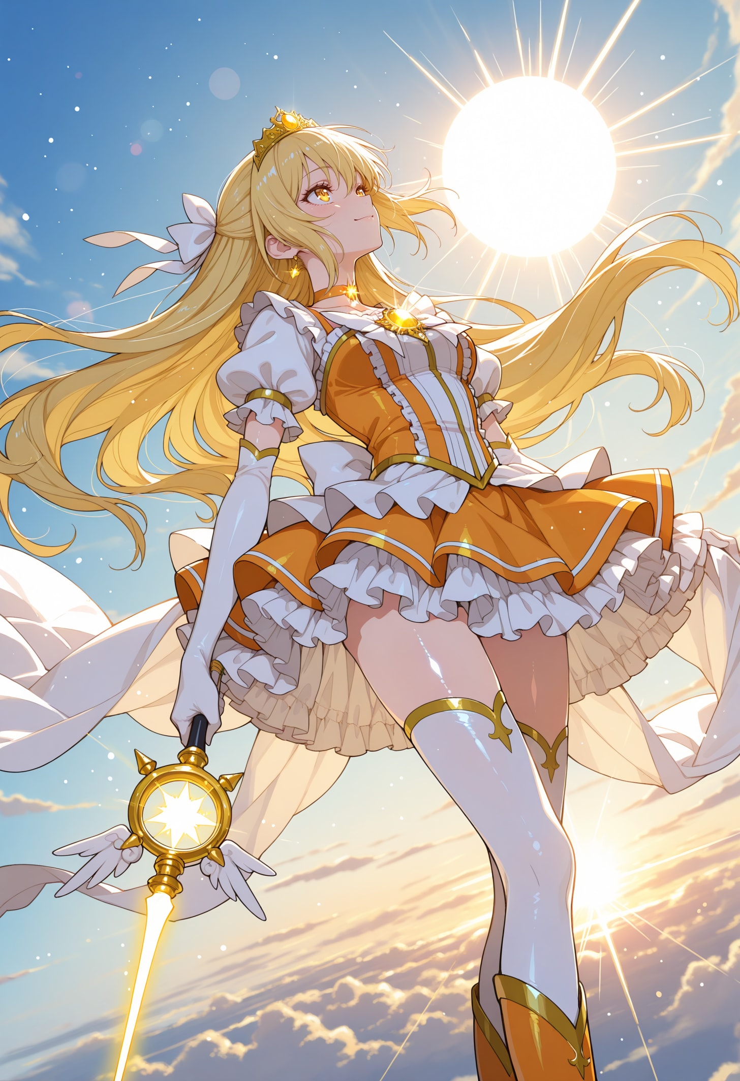 太陽の魔法少女 | の人気AIイラスト・グラビア