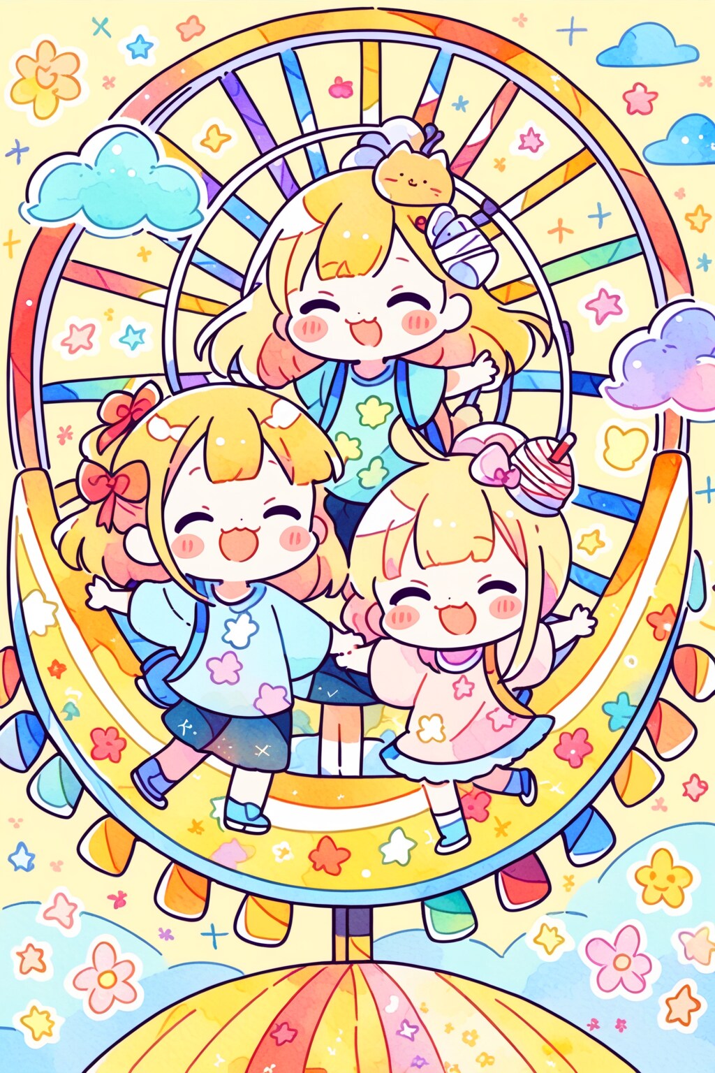 遊園地だ！！！