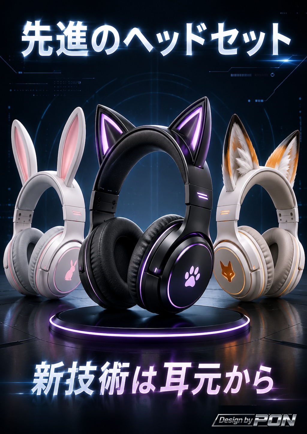 ケモミミヘッドセット
