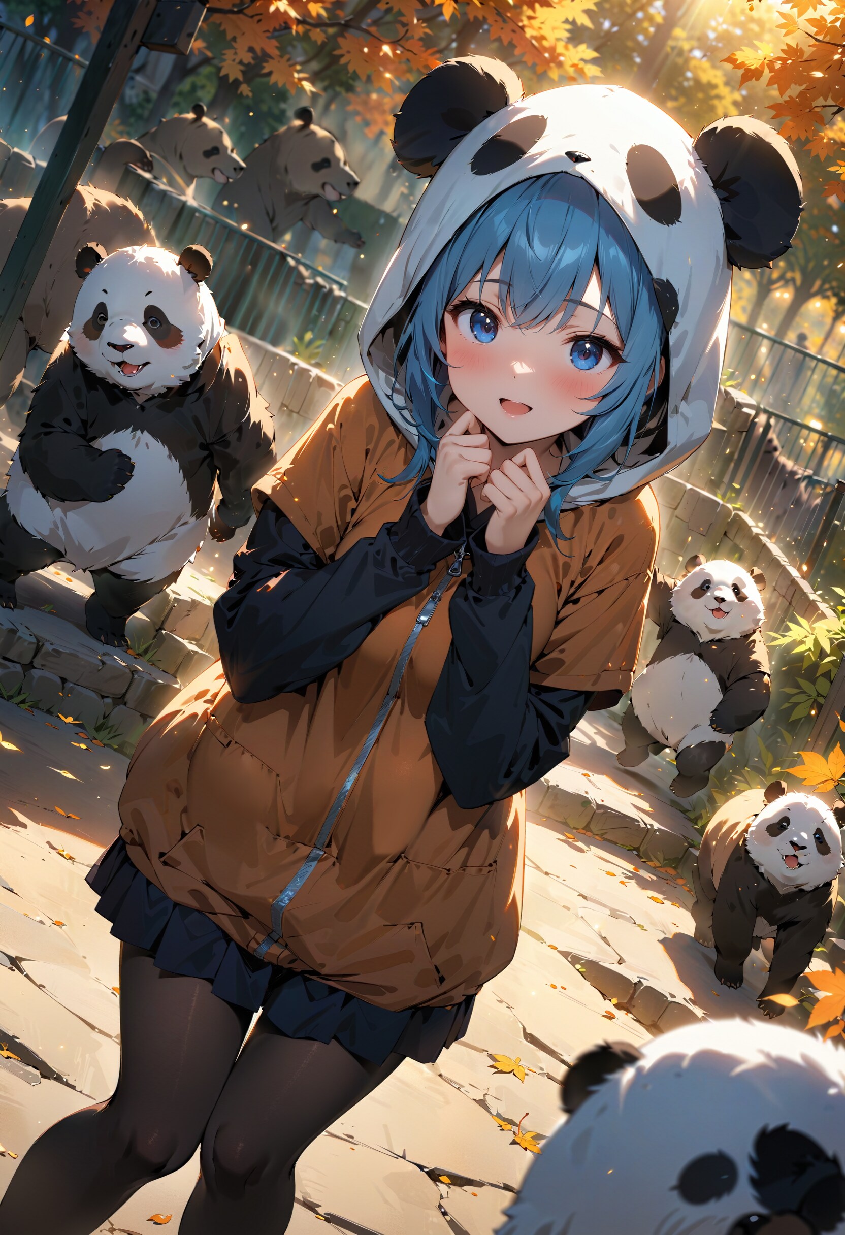 今日はパンダの日　その２ | の人気AIイラスト・グラビア