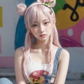 ウォールアート大好きっ娘ちゃん 9枚目