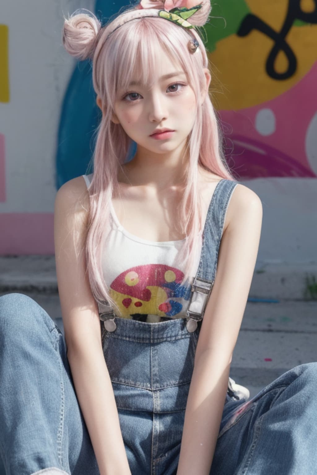 ウォールアート大好きっ娘ちゃん