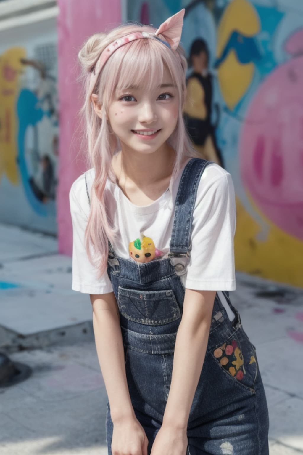 ウォールアート大好きっ娘ちゃん