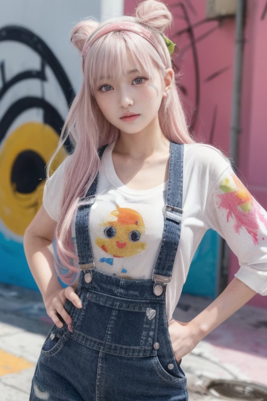 ウォールアート大好きっ娘ちゃん