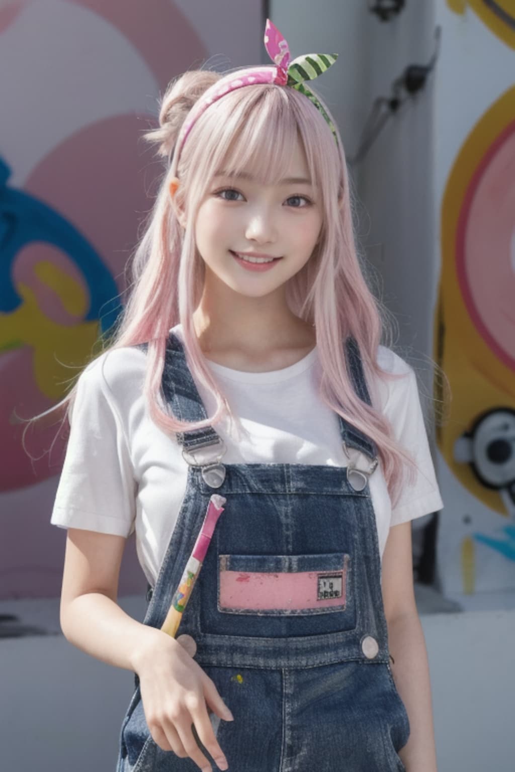 ウォールアート大好きっ娘ちゃん