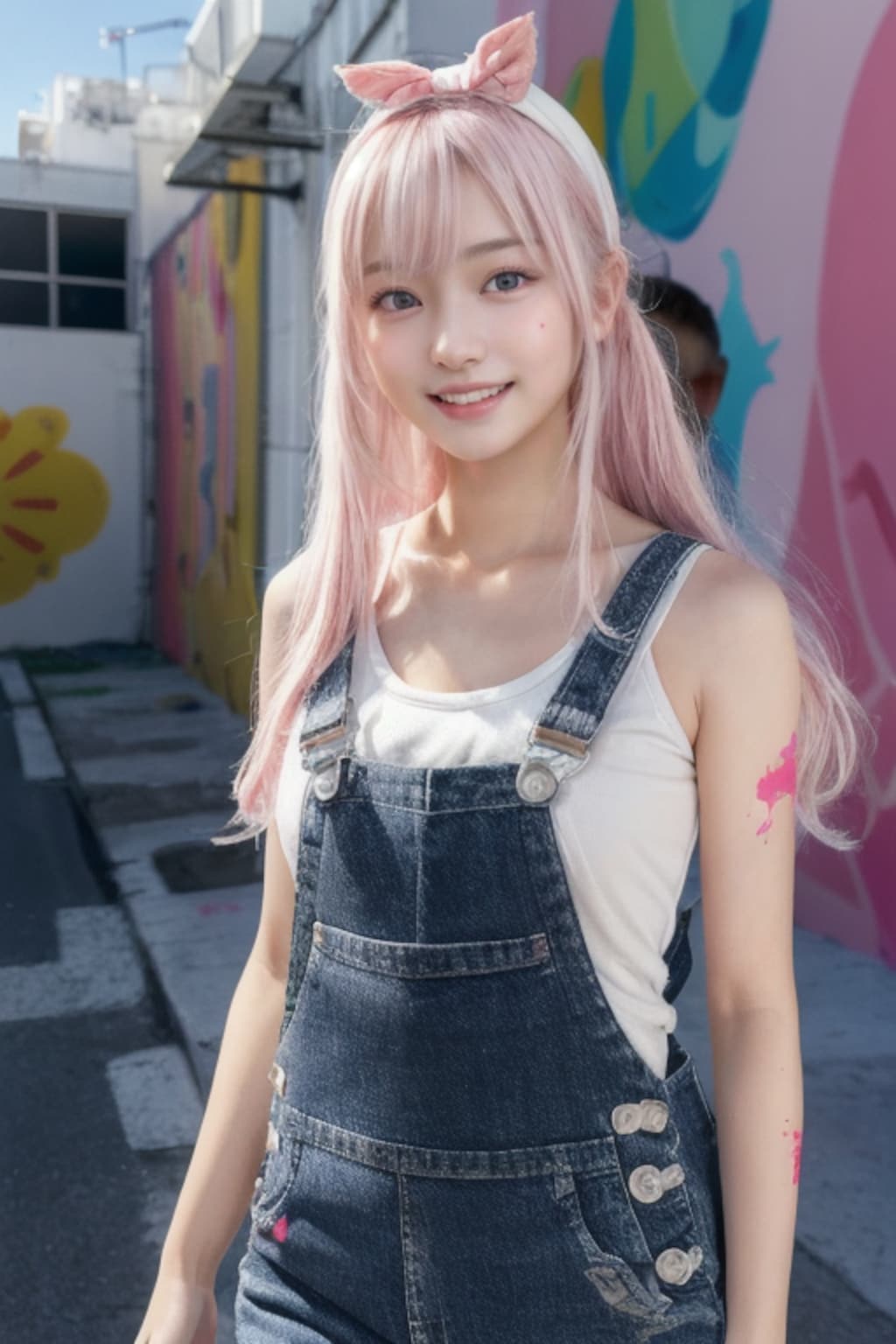 ウォールアート大好きっ娘ちゃん