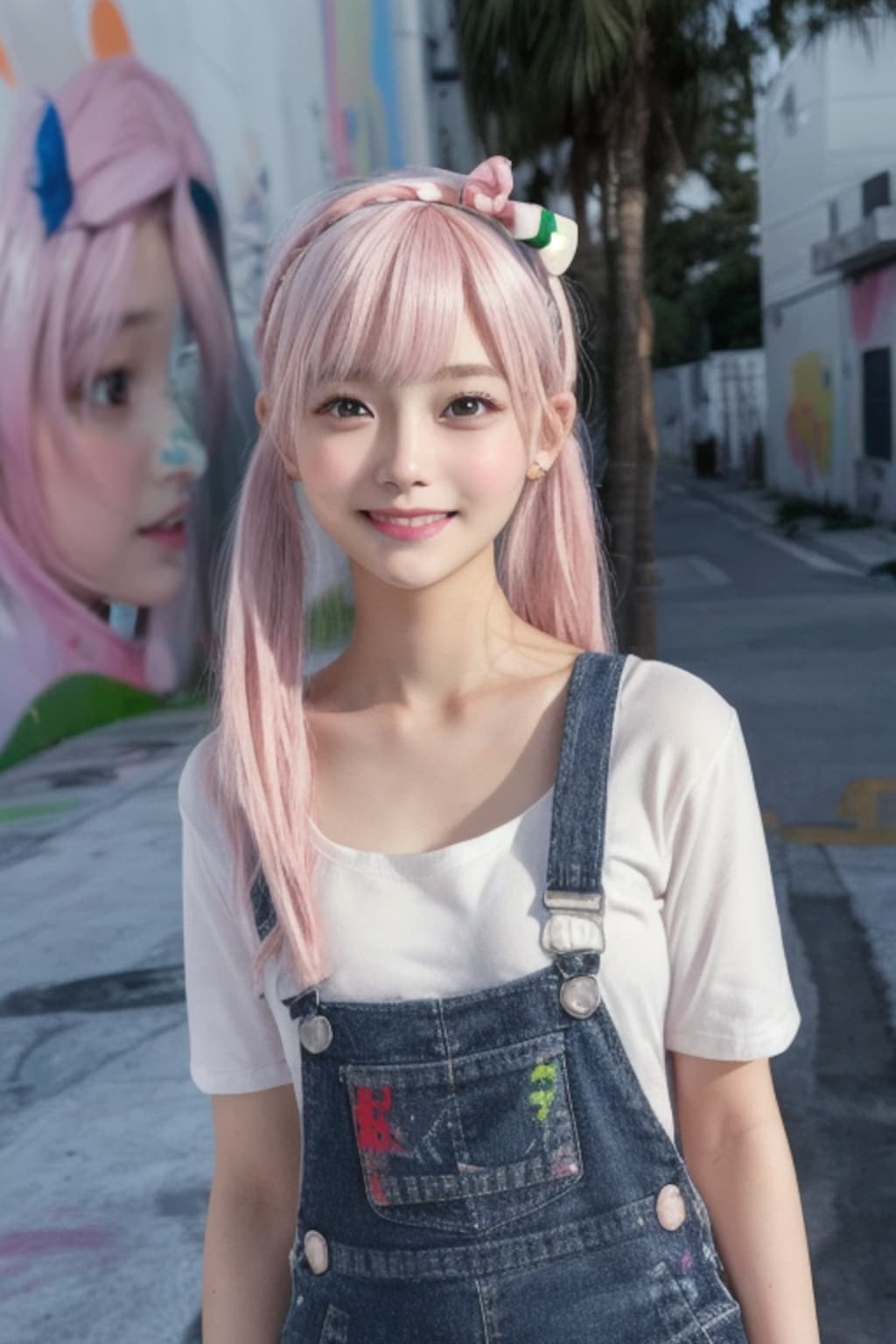 ウォールアート大好きっ娘ちゃん