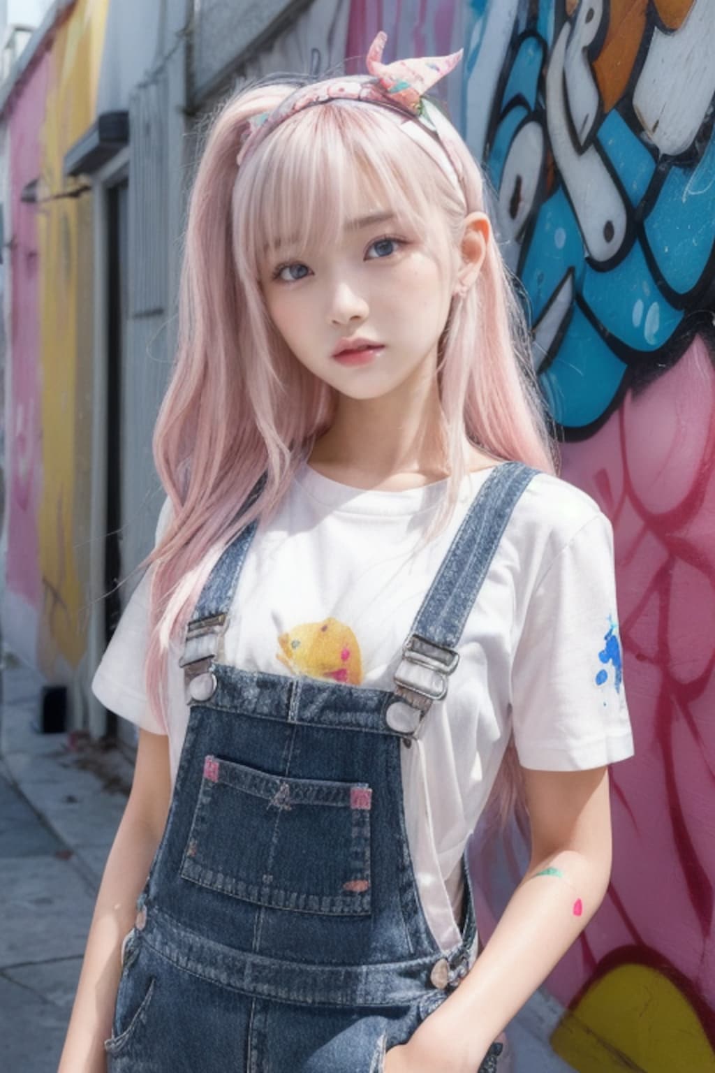 ウォールアート大好きっ娘ちゃん