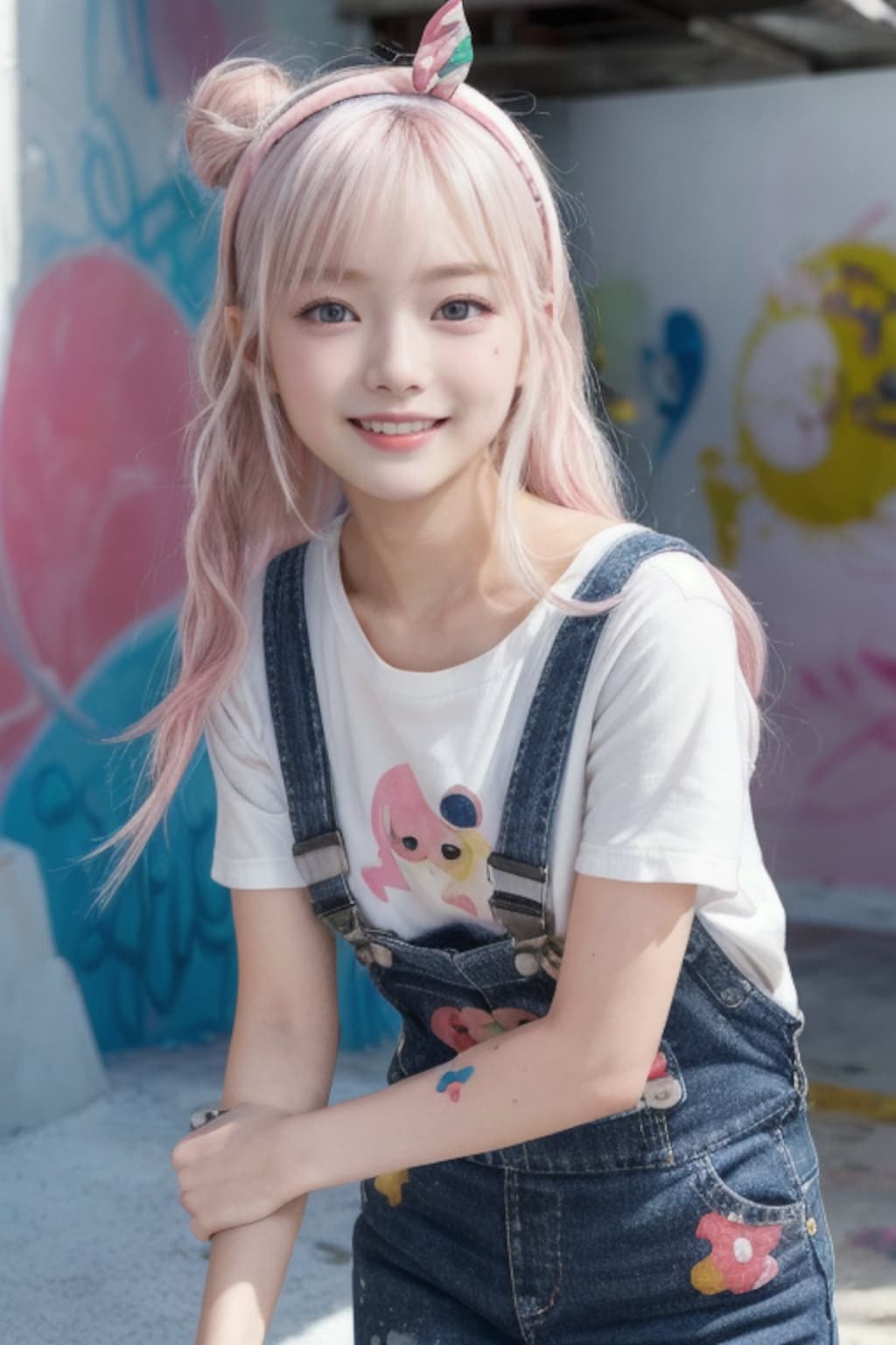 ウォールアート大好きっ娘ちゃん