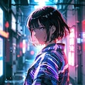 逆光ガール 4枚目