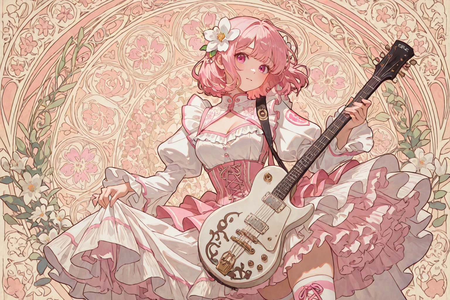 ギター少女 | の人気AIイラスト・グラビア