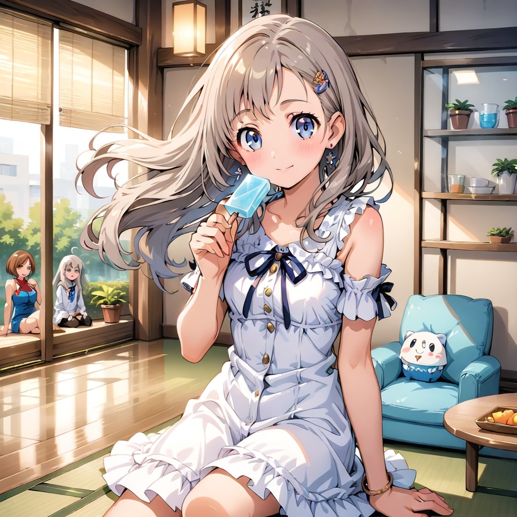 銀髪さん