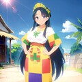 ガーナの民族衣装ケンテです 3枚目