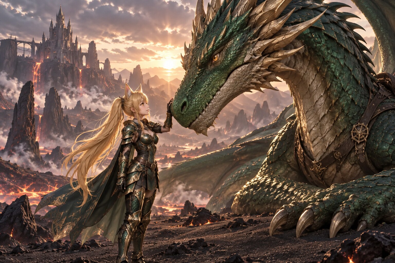 ドラゴンとミラさん | の人気AIイラスト・グラビア