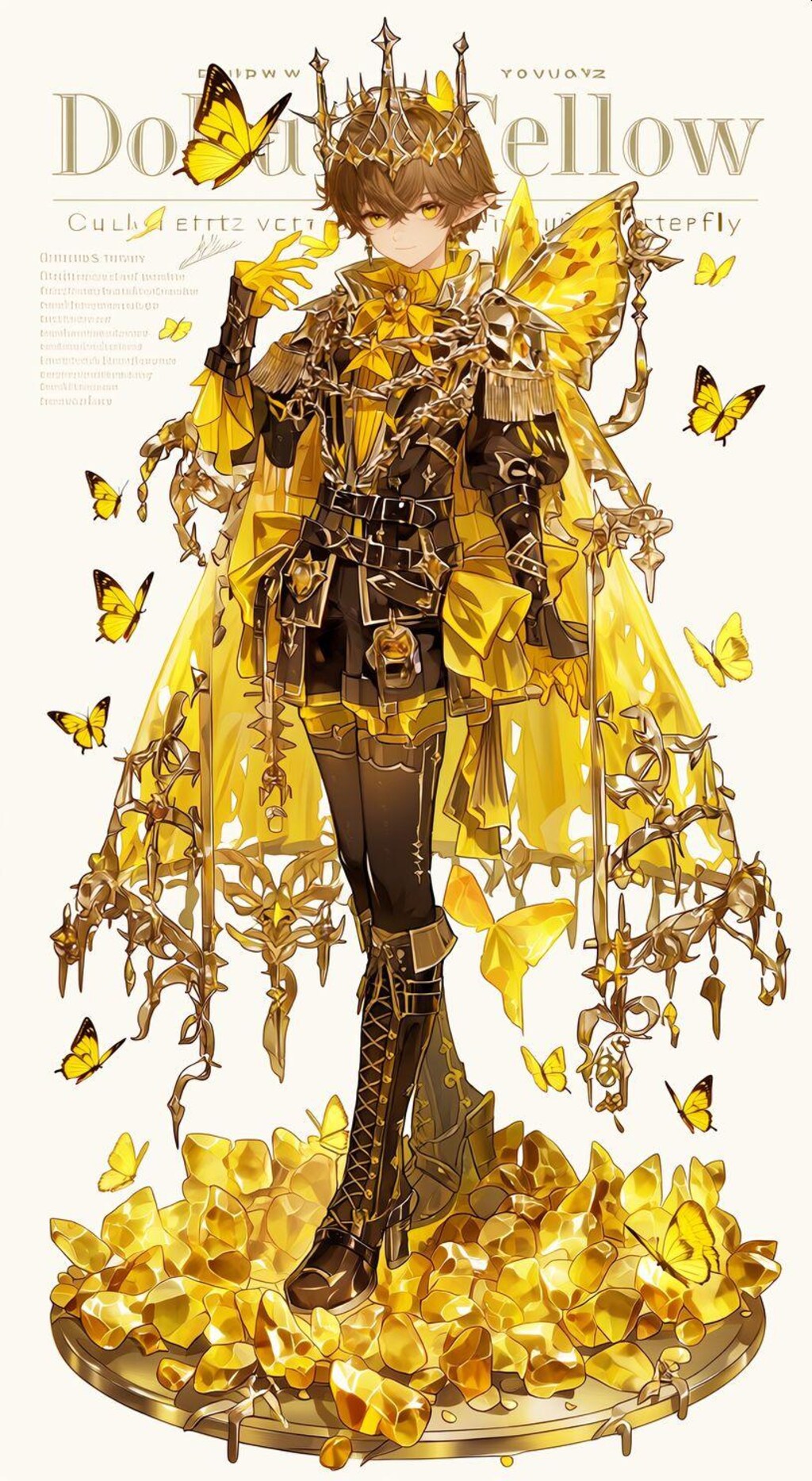 紋黄蝶の守護神