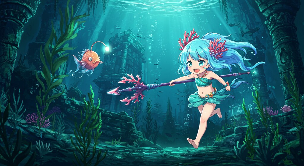 深海は私の庭っ！