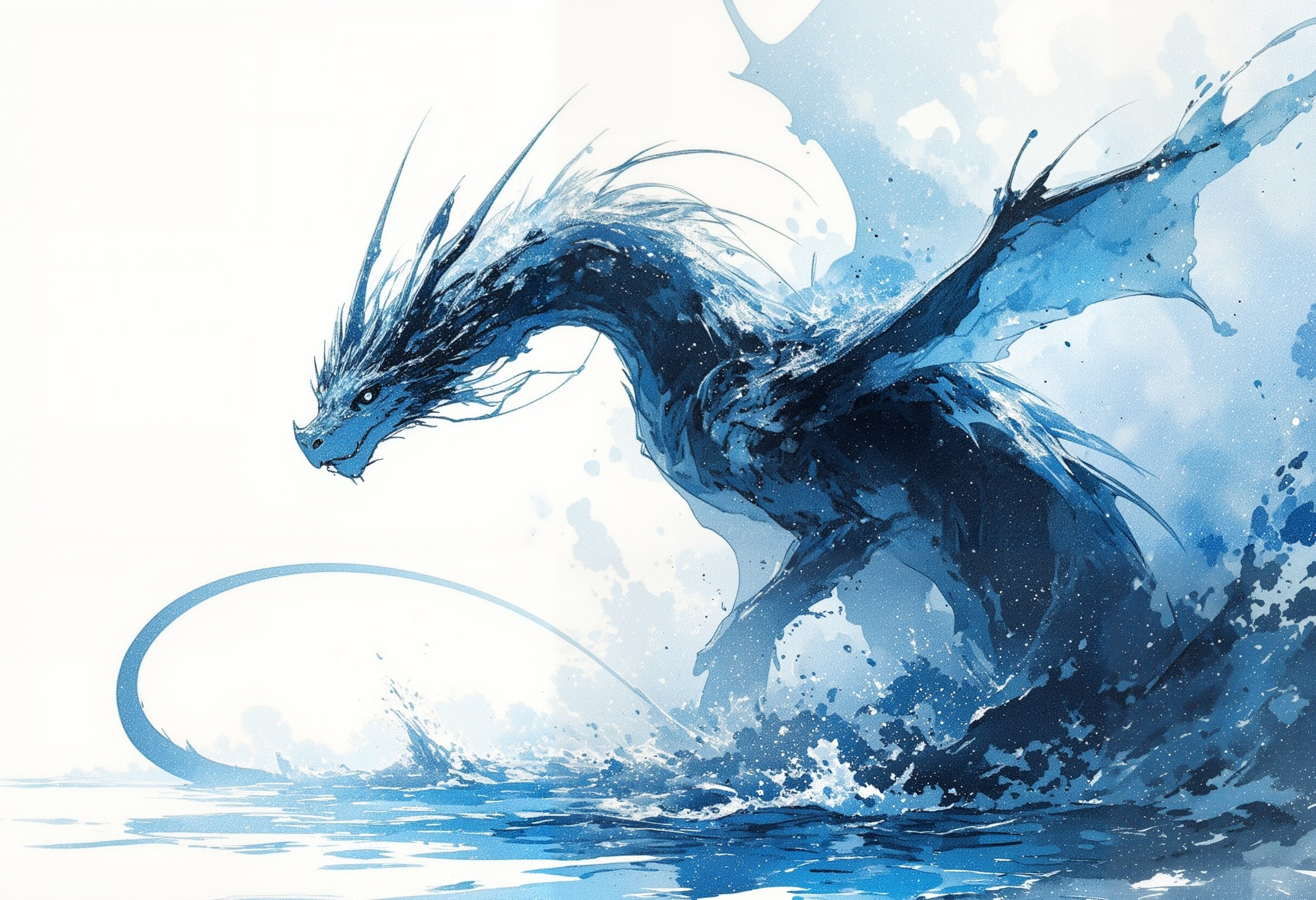 青い竜