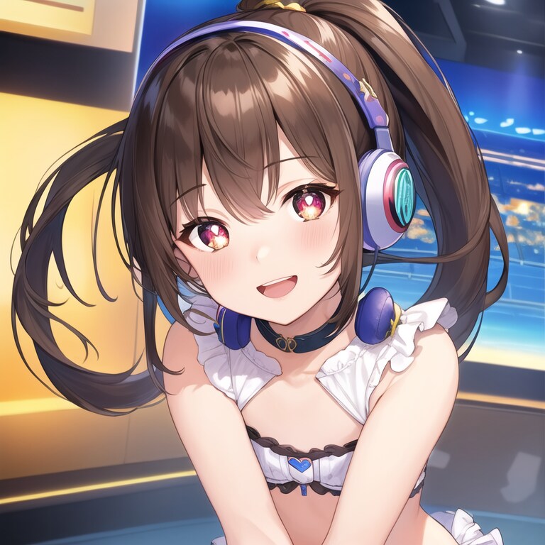寝癖が治らなかった貧乳アイドル氏