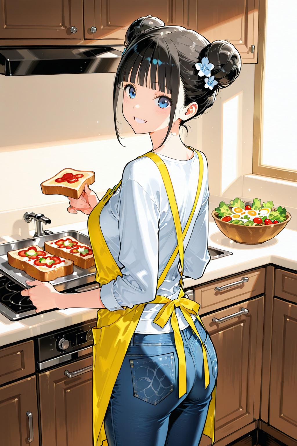 おだんごちゃん🍡✨と朝ごはん🍚✨　4/2