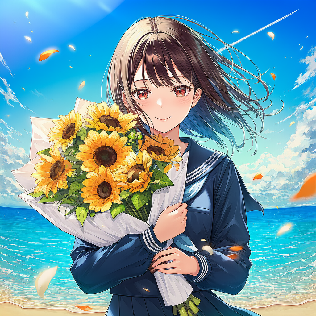 君に花束を（向日葵）
