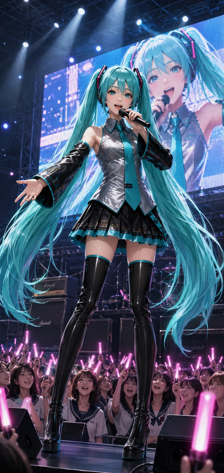初音ミクのライブ/ChatGPT | の人気AIイラスト・グラビア