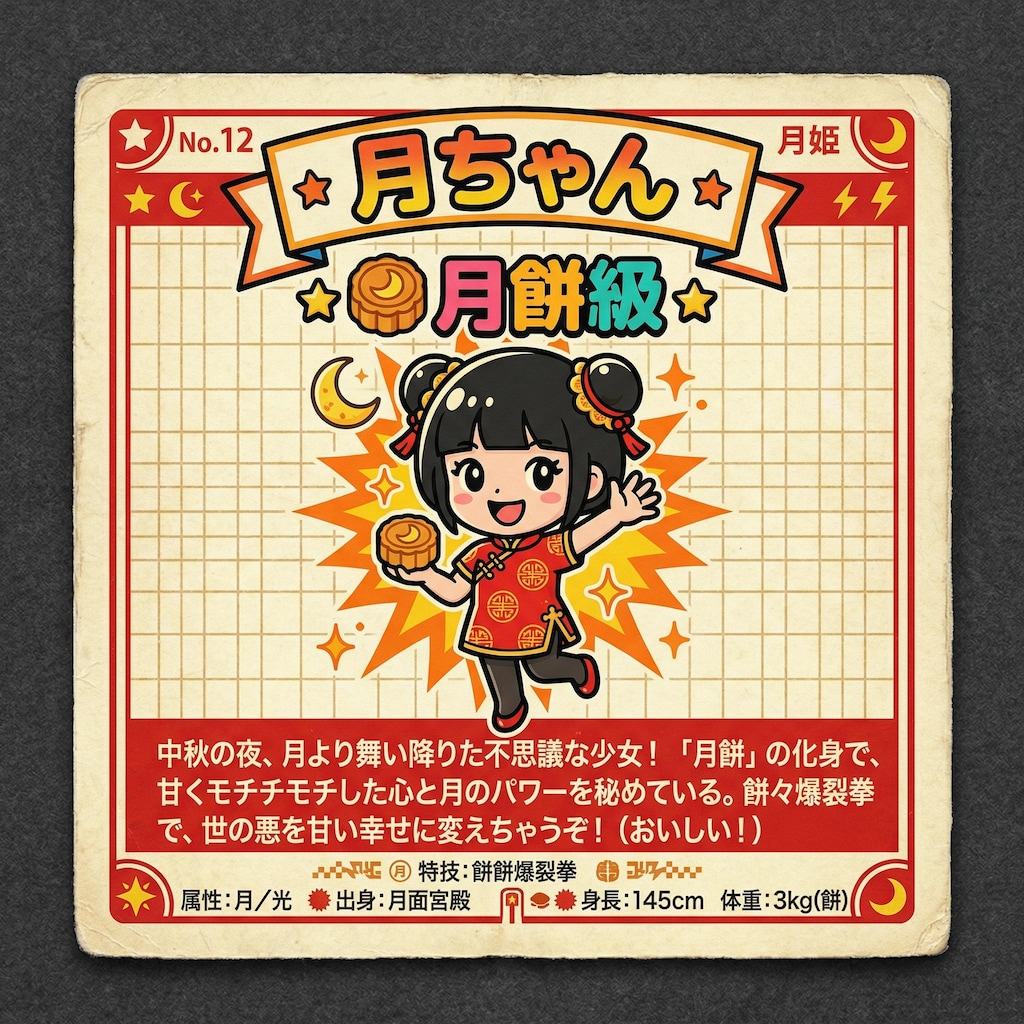 お菓子なマジカルシール