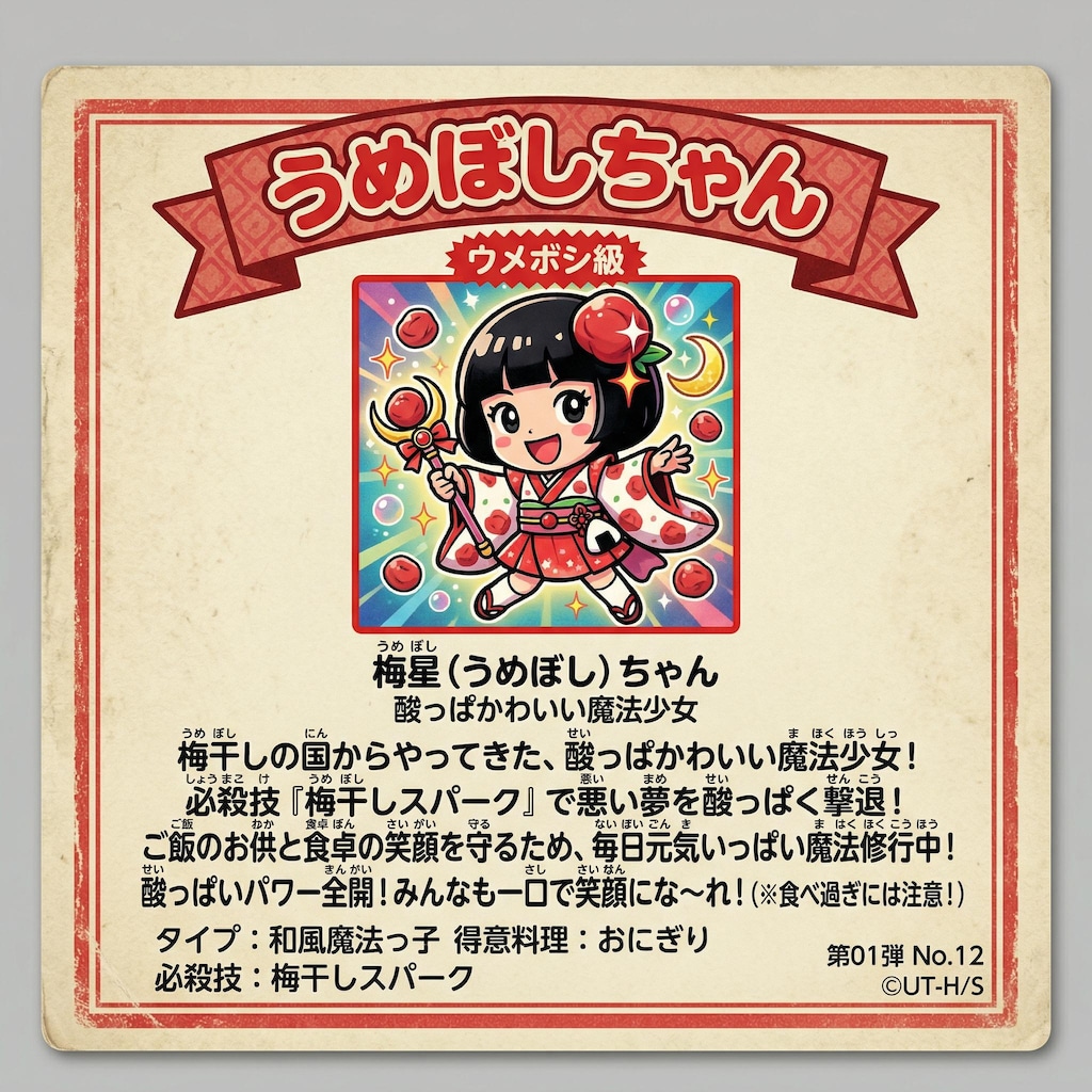 お菓子なマジカルシール