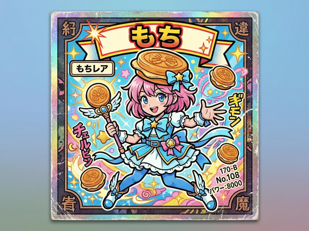 お菓子なマジカルシール